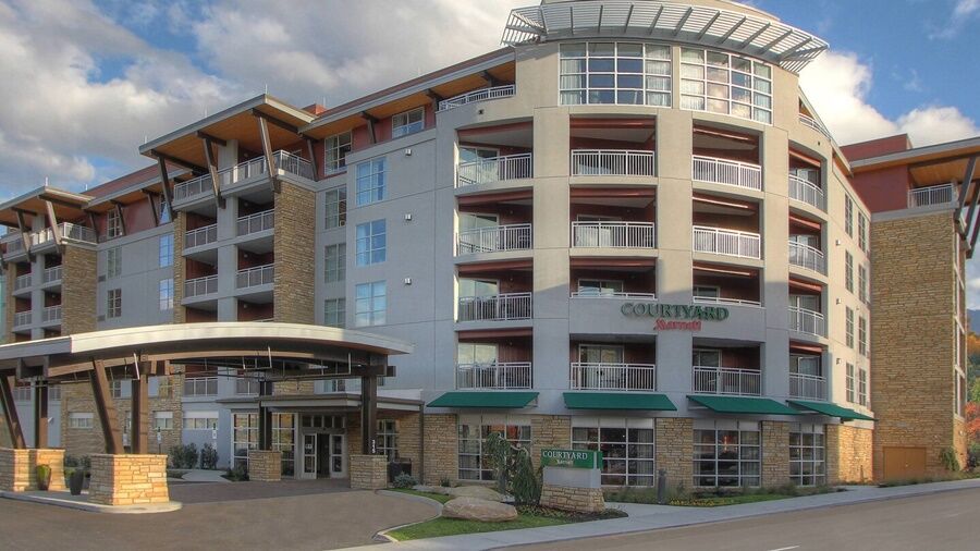 Hotel Courtyard By Marriott Gatlinburg Downtown Exterior foto